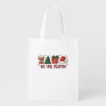 Tis The Season Christmas Coffee Funny Holiday Love Grocery Bag