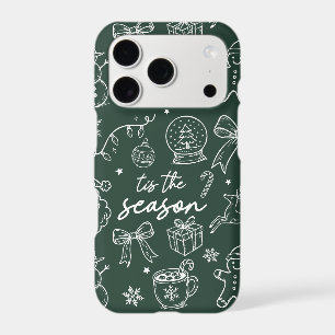 Tis the Season - Christmas Doodle iPhone 17 Pro Case