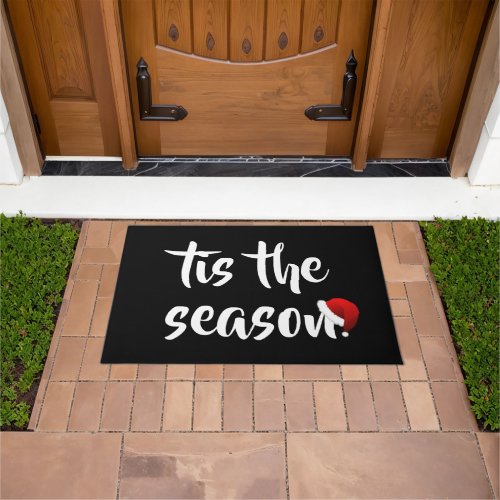 Tis The Season Christmas Door Mat