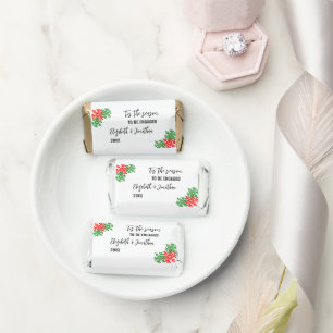 Tis The Season Christmas Engagement Party Hershey's Miniatures