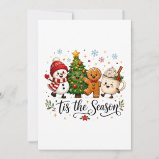 Tis the Season Christmas Holiday Card