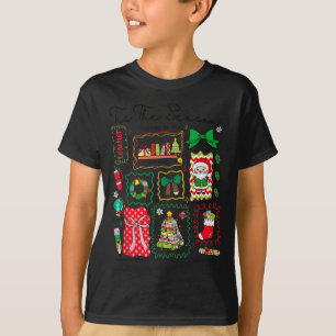 Tis The Season Christmas Santa Snowman Xmastree Co T-Shirt