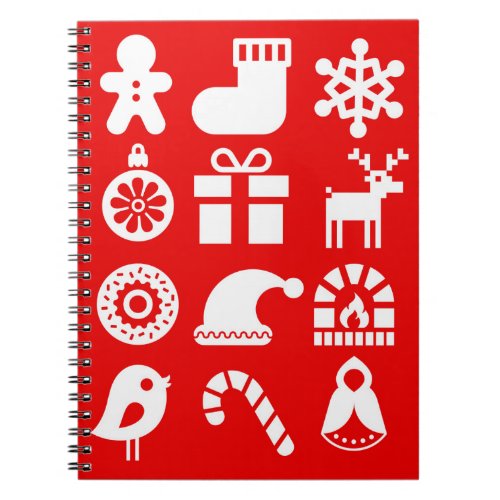 Tis the Season Christmas Spiral Notebook