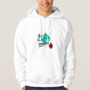 Tis The Season Classic Retro Clean Hoodie