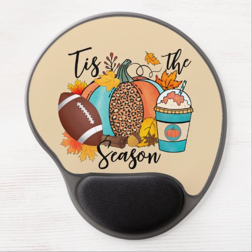 Tis The Season  Fall  Rugby Gel Mouse Pad