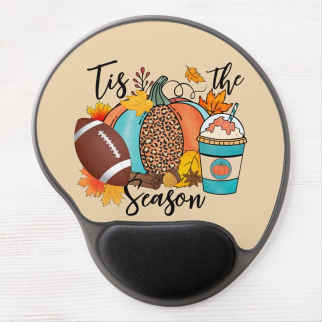Tis The Season | Fall | Rugby Gel Mouse Pad (Front)