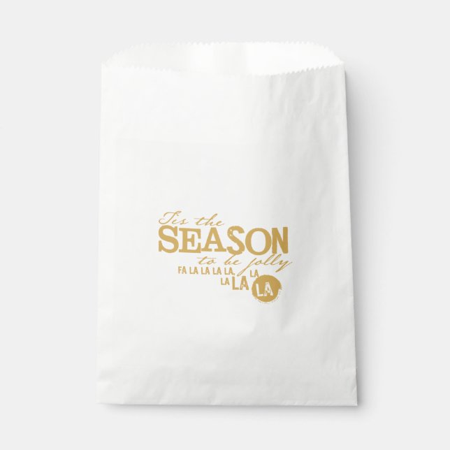 Tis the Season Favor Bags (Front)