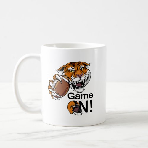 Tis The Season Football Game On Tiger Coffee Mug