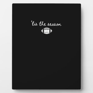 Tis The Season Football Mom Game Day Touchdown Sea Plaque