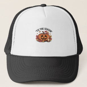 Tis The Season Football Retro Clean Design Trucker Hat
