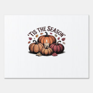 Tis The Season Football Sign