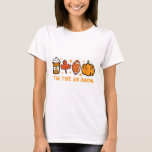 Tis The Season Footbyll Fall Pumpkin Spice Men Wom T-Shirt