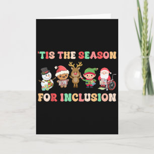 Tis The Season For Inclusion Ot Pt Slp Therast Chr Card