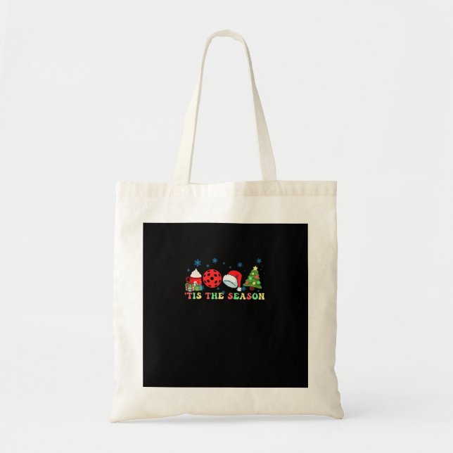 Tis The Season For Pickleball Iii Modern Aesthetic Tote Bag (Front)