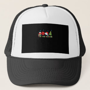 Tis The Season For Pickleball Iii Modern Aesthetic Trucker Hat