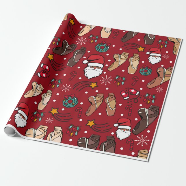 Tis the season for this amazing gift wrap! wrapping paper (Unrolled)