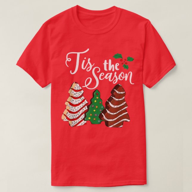 Tis the Season  Funny Christmas Tee  (Design Front)