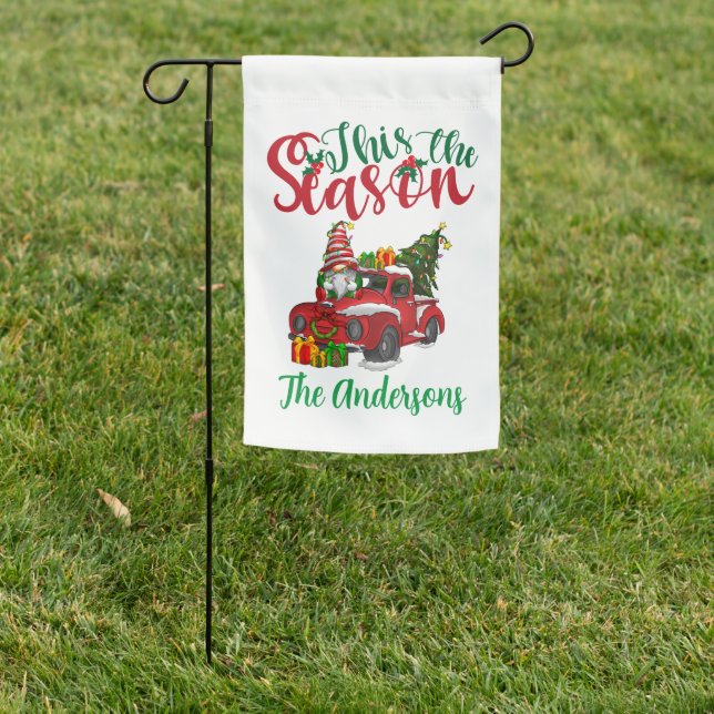 Tis The Season  Garden Flag (In SItu)
