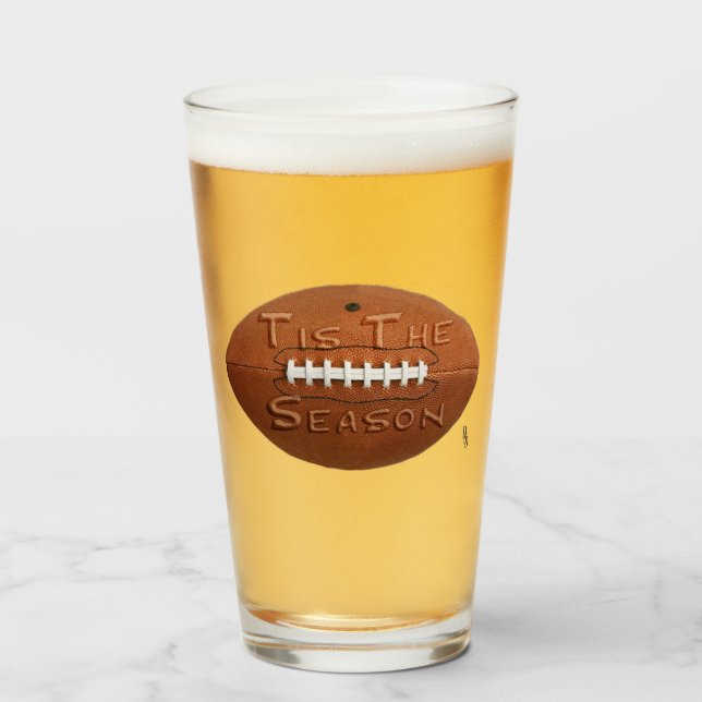 Tis the Season Glass (Front Filled)