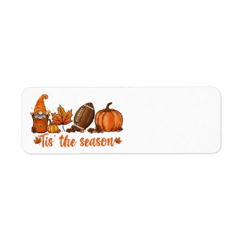 Tis The Season Gnome Address Labels