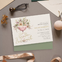 Tis the Season Green Moss Winter Bridal Shower