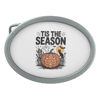 Tis the Season Halloween Belt Buckle