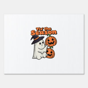 Tis The Season Halloween Costume Witch Hat Sign