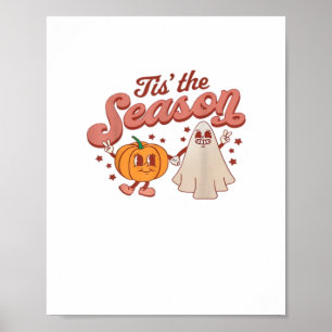 Tis The Season Halloween Halloween Vintage Spooky Poster
