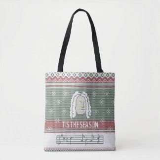 Tis the season Handel Messiah faux sweater knit Tote Bag