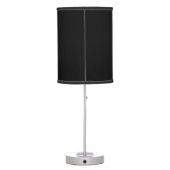 Tis The Season Hockey Coffee Tree Hockey Christmas Table Lamp (Back)