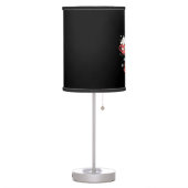 Tis The Season Hockey Coffee Tree Hockey Christmas Table Lamp (Left)