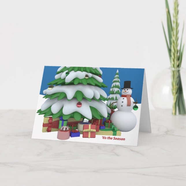 'tis the Season Holiday Card (Front)