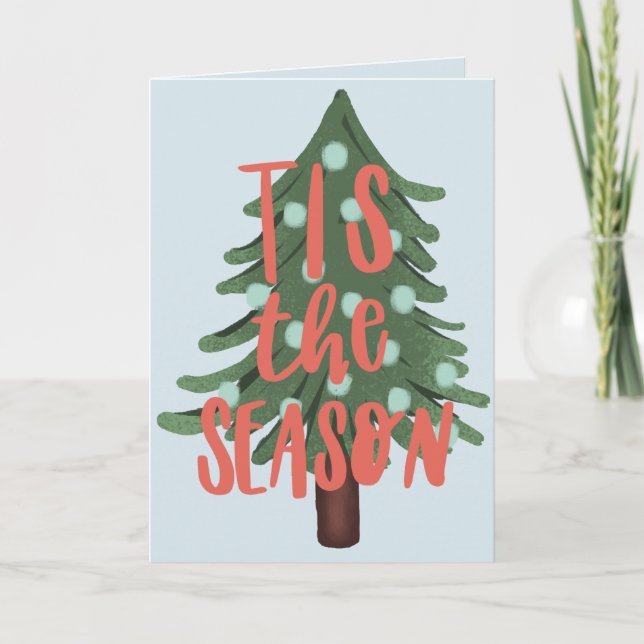 tis the season holiday card (Front)