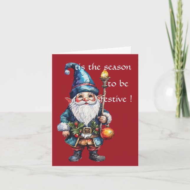 'Tis The Season  Holiday Card (Front)