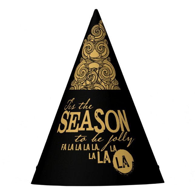 Tis the Season Holiday Party Hat (Front)