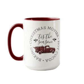 Tis the Season Hot Cocoa Christmas Mug