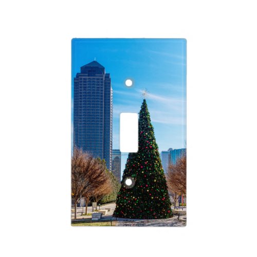 Tis The Season In Dallas Light Switch Cover