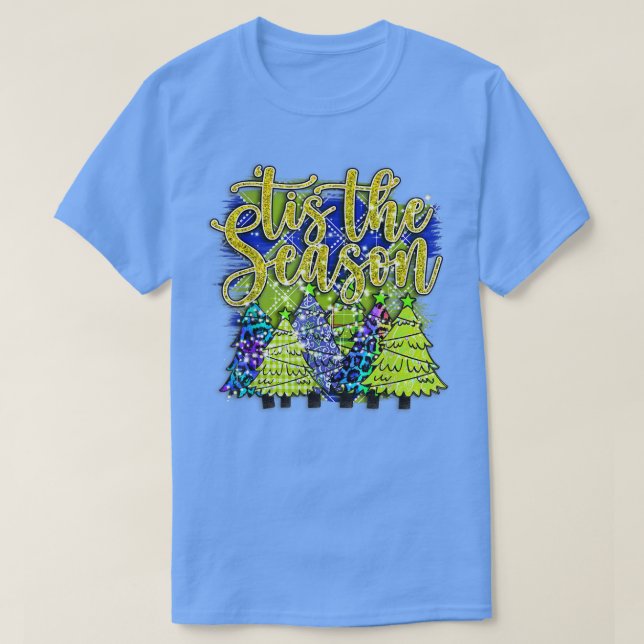 Tis The Season Jesus Christmas Santa Holiday Famil T-Shirt (Design Front)