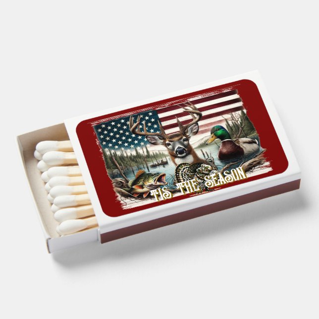 Tis The Season Matchboxes (Front Open)