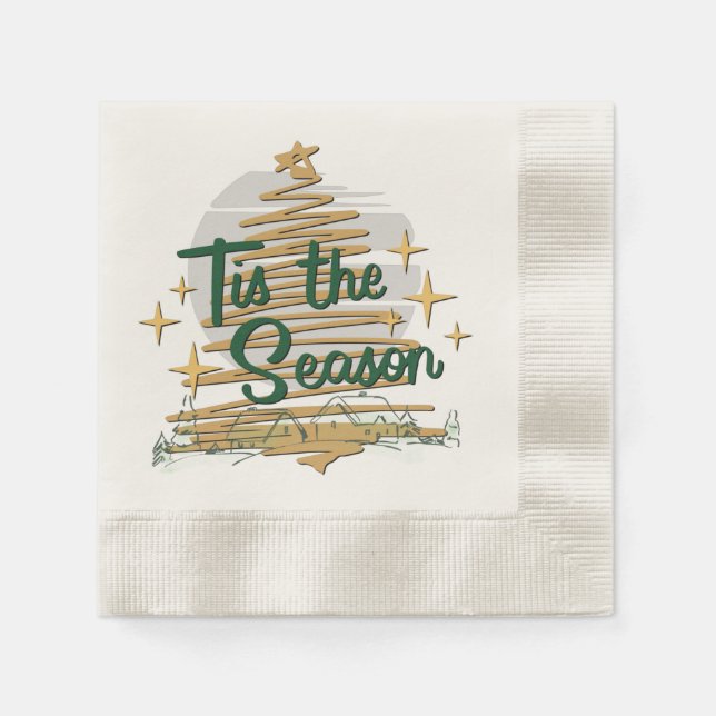 Tis the Season Napkins (Front)
