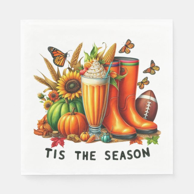 Tis the Season  Napkins (Front)