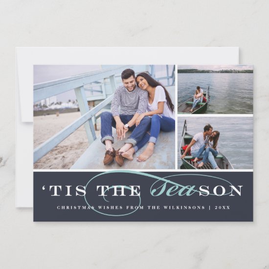 Tis the Season | Nautical Holiday Photo  Card