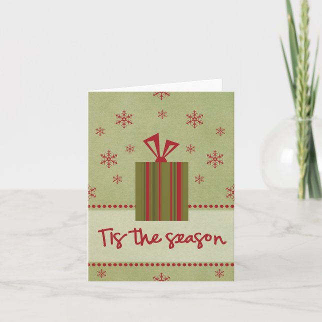 Tis the Season Note Card (Front)