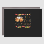 Tis The Season Oktoberfest Fun Beer Festival Fall  Car Magnet