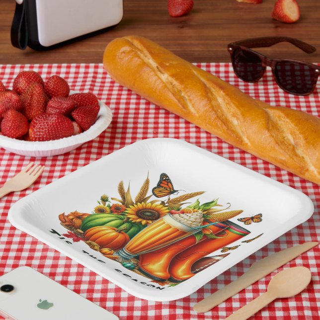 Tis the Season  Paper Plates (Picnic)