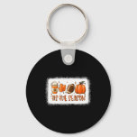 Tis The Season Pumpkin Leaf Latte Fall Footbyll Bl Keychain