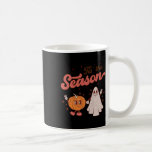 Tis The Season Pumpkin Spice Fall Autumn Boo Hallo Coffee Mug