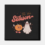 Tis The Season Pumpkin Spice Fall Autumn Boo Hallo Magnet