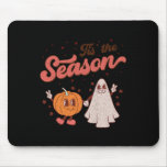 Tis The Season Pumpkin Spice Fall Autumn Boo Hallo Mouse Pad