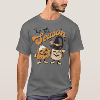 Tis The Season Pumpkin Spice Funny Fall Vibes Autu T-Shirt